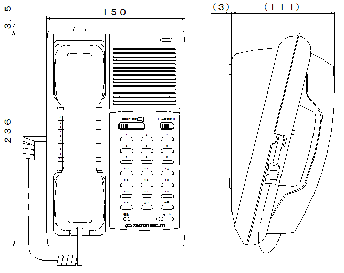 市場 ELPA 乾電池式 呼び出しドアホン CDS-301